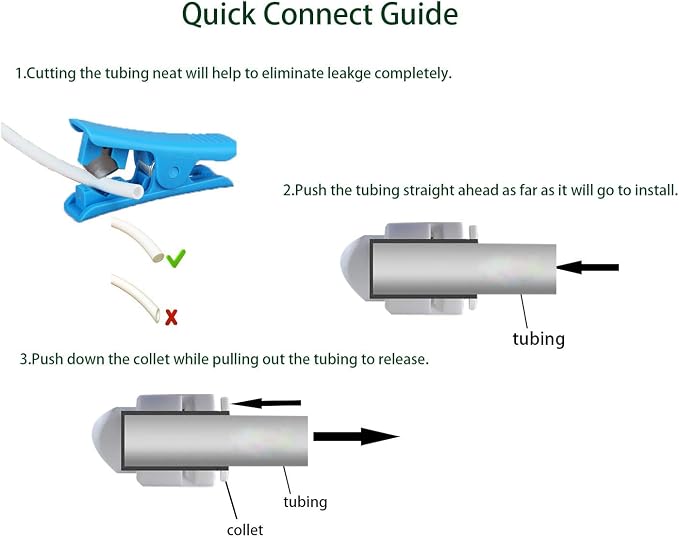 1/4" Push to Connect Shut Off Ball Valve - Image 4