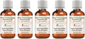 Greenwood Essential Pure Frankincense Essential Oil (Boswellia carterii) Steam Distilled (Pack of Five) 100ml X 5(16.9 oz)