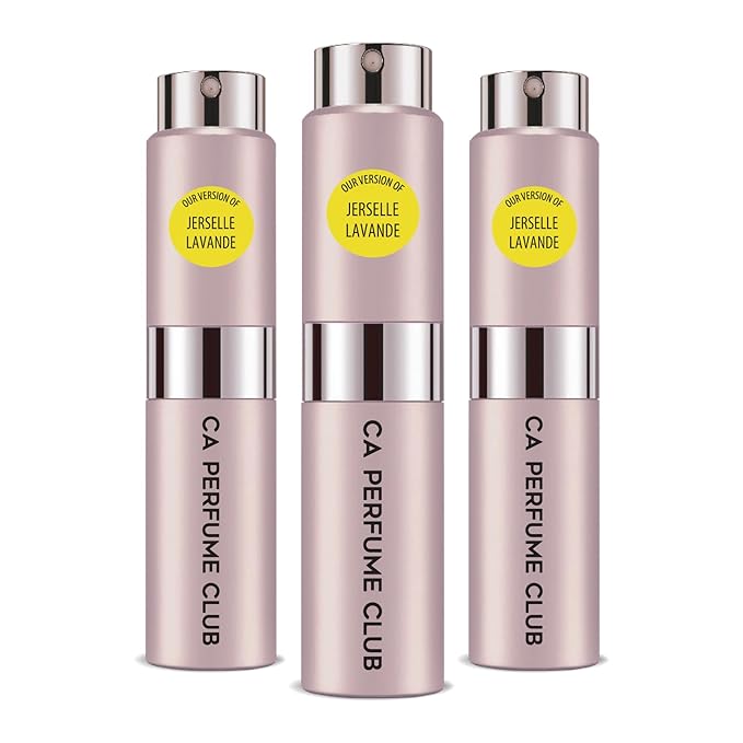 CA Perfume Impression of Jerselle Lavande for Women Floral Woody Musk Scent Long Lasting Perfumes for Women Eau De Parfum Travel Size Refillable Atomizer Spray 0.27 Fl Oz 8ml