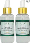 Walt’s Wonderful World Disney Room Spray – Set of 2 – Long-Lasting Disney-Inspired Green Clover & Aloe Scent – Fresh Disney World Hotel & Park Magic Spray – 4 oz Each