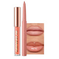 Nude Lip Liner Waterproof Lip Kit With Lip Liner and Gloss Long Lasting Pluming Smudge proof Highly Pigmented Lip Liner Set with Lipgloss (04# Nude)