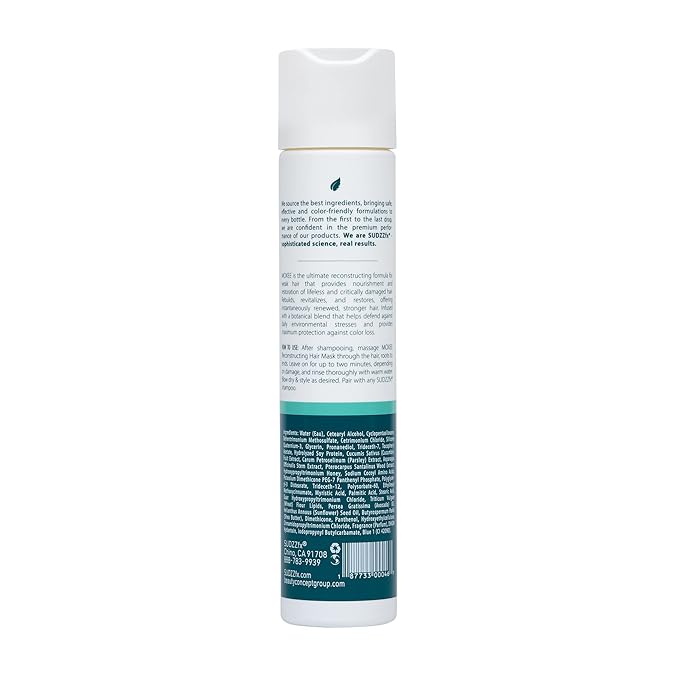 SUDZZFX Nyrvana Purifying Shampoo, 10.1 Fl Oz and Moxee Reconstructing Conditioner, 10.1 Fl Oz
