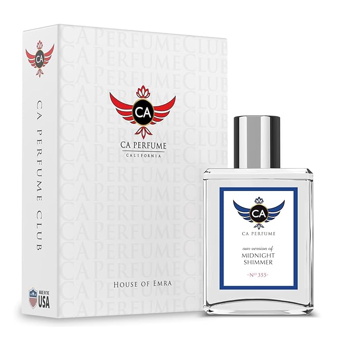 CA Perfume Impression of Midnight Shimmer for Women Floral Woody Musk Fragrance Long Lasting Perfumes for Women Eau De Parfum 1.7 Fl Oz 50ml