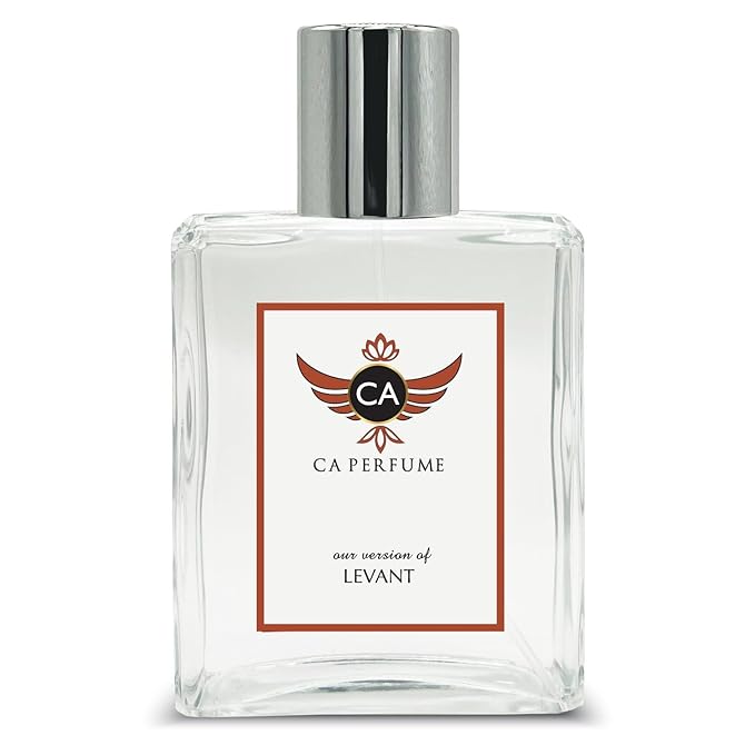 CA Perfume Impression of Levant for Women and Men Eau De Parfum Floral Woody Musk Scent Long Lasting Unisex Fragrance Signature Scent for Day and Night Wear 3.4 Fl Oz 100ml