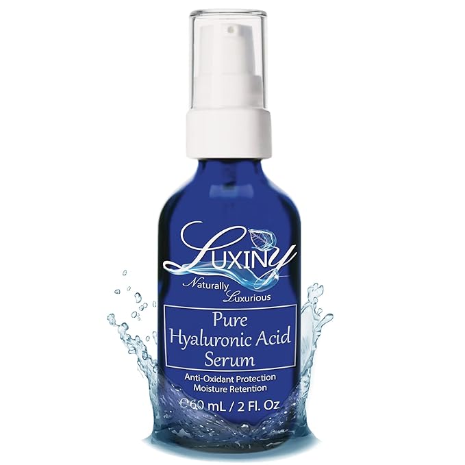 Pure Hyaluronic Acid Serum for Face 2oz (DOUBLE SIZE) Anti-Aging Serum, Anti-Wrinkle Moisturizer, Natural Hydrating Serum for Skin, Use Daily
