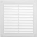 Vent Systems 4.5" x 4.5" Inch Plastic White Soffit Vent Cover by VentSystems