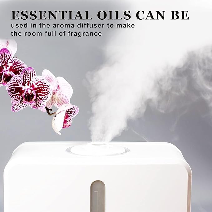 Fennel Essential Oil, Fennel Oil for Diffuser Humidifier Yoga Cleaning DIY Candle Soap Making Essential Oils 2 Pack 10ml