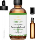 Rosemary Oil for Hair Growth - 100% Natural Aromatherapy Oil for Beauty DIY Home Care - 100% Pure Rosemary Essential Oil 4 Oz