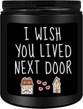 Birthday Unique Men Gifts, I Wish You Lived Next Door Scented Candles, Birthday Gifts for Men