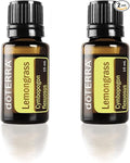 doTERRA - Lemongrass Essential Oil - 15 mL - 2 Pack