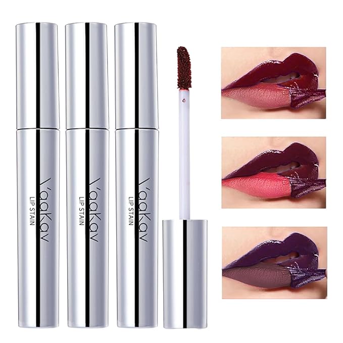 Peel Off Lip Tint Matte Long-Lasting Lip Liner Tattoo Waterproof Temperature Color Sense Lip Stain Smudge Proof Transfer Proof Highly Pigmented Gift for Girl(03 Coffee Sense)