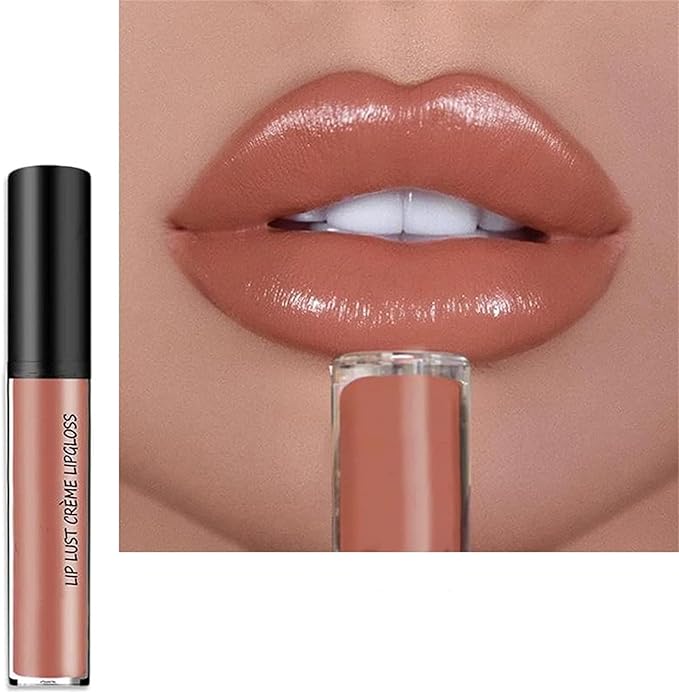 12 Colors Lips Staining Lip Oil, 2025 Upgrade Cream Texture Lipstick Long-Lasting Moisturizing Lip Oil, Waterproof Lipstick Creamy Lip Gloss Non-stick to Cup (#08, One Size)