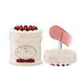 Flower Knows Strawberry Cupid Cake Lip Cream,Velvety-Smooth Matte Liquid Lipstick,Hydrating,Smudge-proof & Stain-Free Lip Stain (V03 Croissant 0.17 Fl Oz)