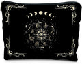 Boho Celestial Moon Phase Makeup Bag - Witchy, Halloweencosmetic Bag