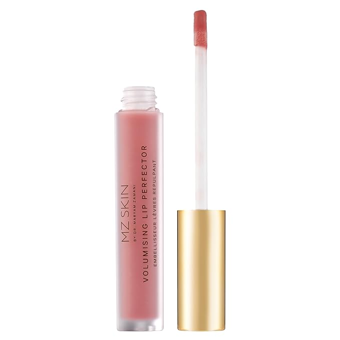 MZ SKIN Volumising Lip Perfector 0.10 fl oz | Peptide Plumping Lip Gloss with Hyaluronic Acid & Mint | Hydrates, Smooths & Enhances Lip Volume