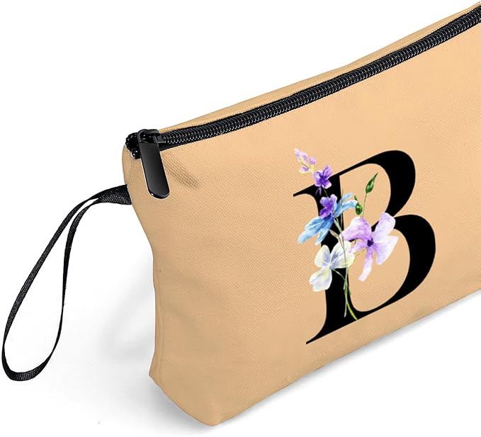 Birthday Inspirational Bridesmaid Proposal Team Small Gifts for Women Mom Aunt Teacher Sister Coworkers Makeup Cosmetic Bag Travel with Mirror Mothers Day Christmas Graduation B