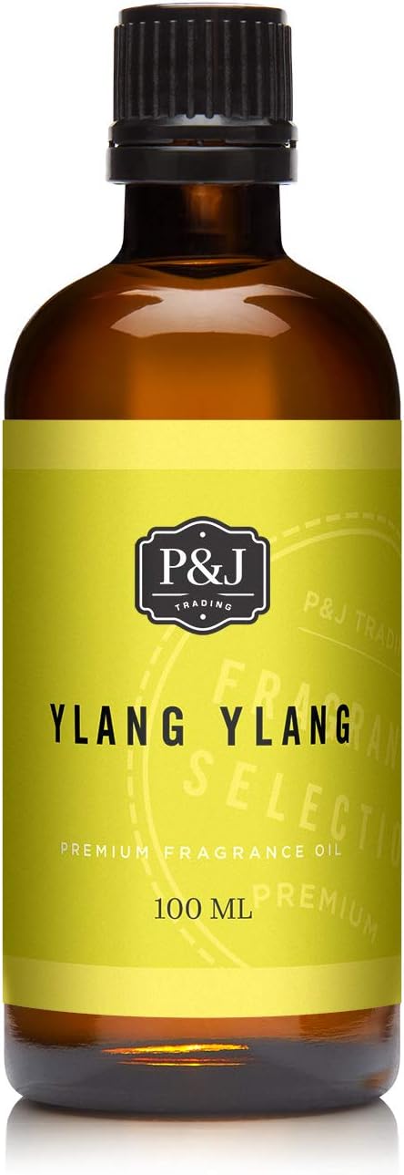 P&J Trading Fragrance Oil | Ylang Ylang Oil 100ml - Candle Scents for Candle Making, Freshie Scents, Soap Making Supplies, Diffuser Oil Scents
