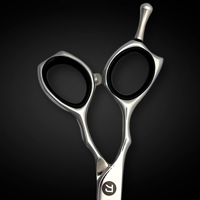 Saki Kotaro Lefty Hair Cutting Shears for Professional Hairdressers and Barbers - Made from Premium Japanese 440C Steel (Steel, Left 6" Cutting Shears)