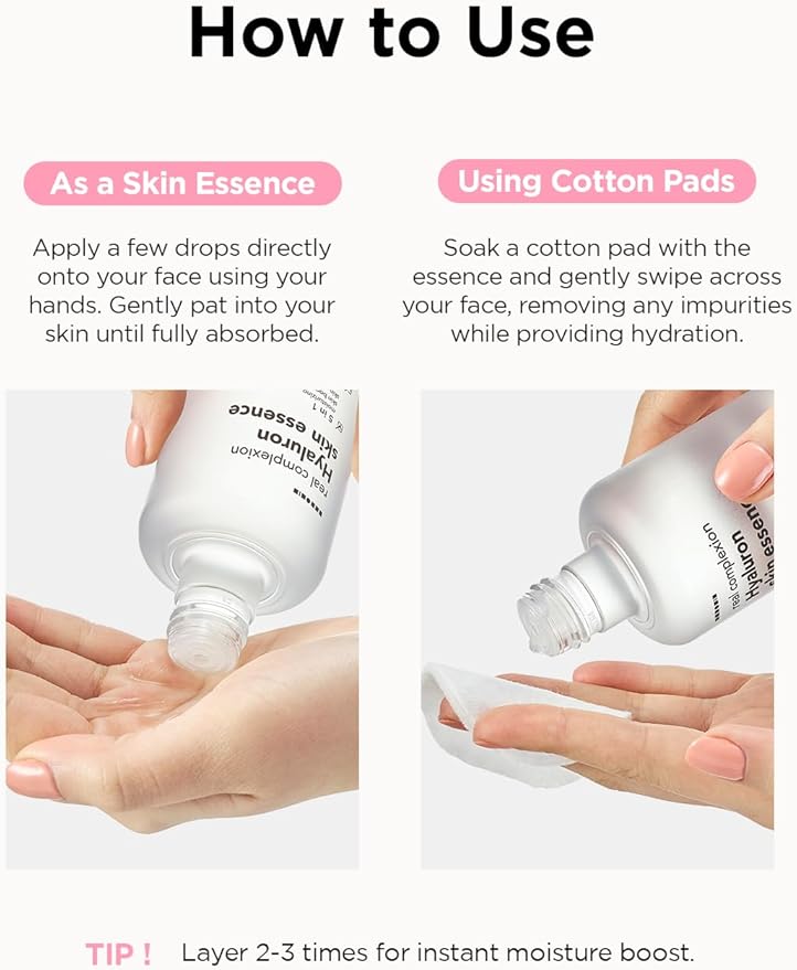 Hanskin Pink Hydration Duo – Hyaluron Skin Essence & Moisture Cream | Deep Moisture & Soothing Care for Dry, Sensitive Skin | Lightweight Glow Set for Radiant, Dewy Glass Skin | K-Beauty