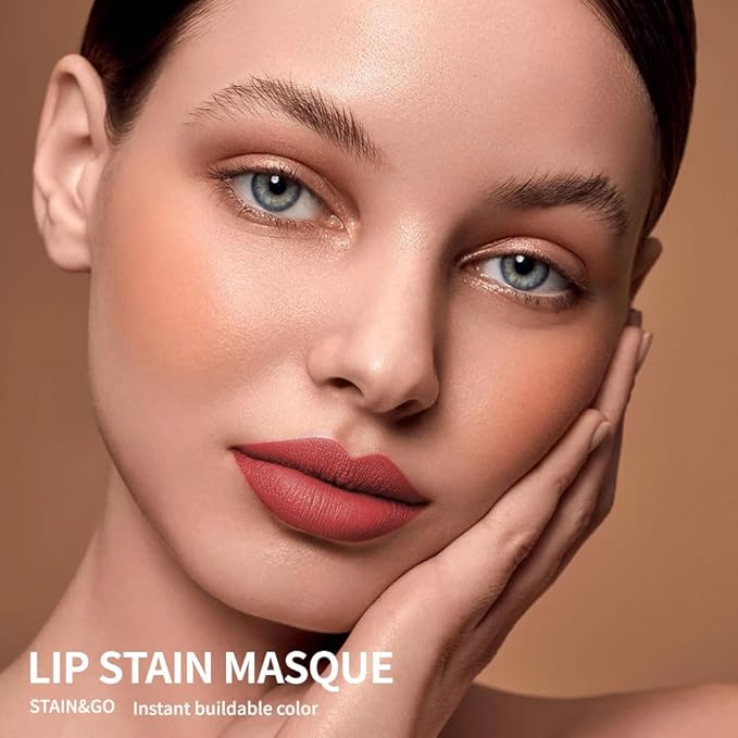 Lip Stain Peel Off Masque - Peel Off Lip Stain Tattoo, Peel-Off Lip Tint，Long Lasting Waterproof Transfer-proof Lip Mask Lip Stains Peel Off Lip Gloss,Stay Lip Makeup D03#