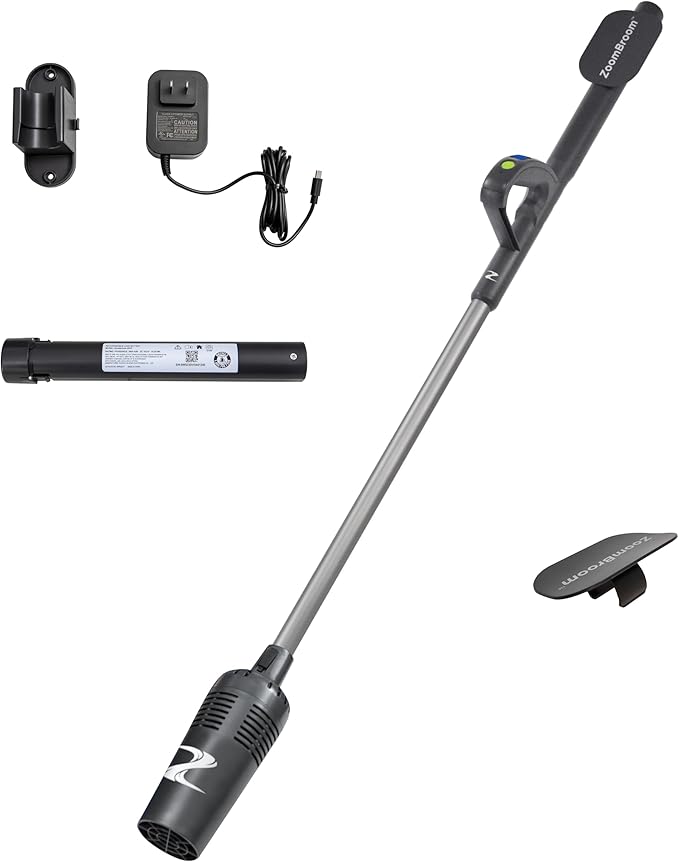 Lightweight Air Broom with Ergonomic Handle – Powerful, Controlled Airflow by ZoomBroom