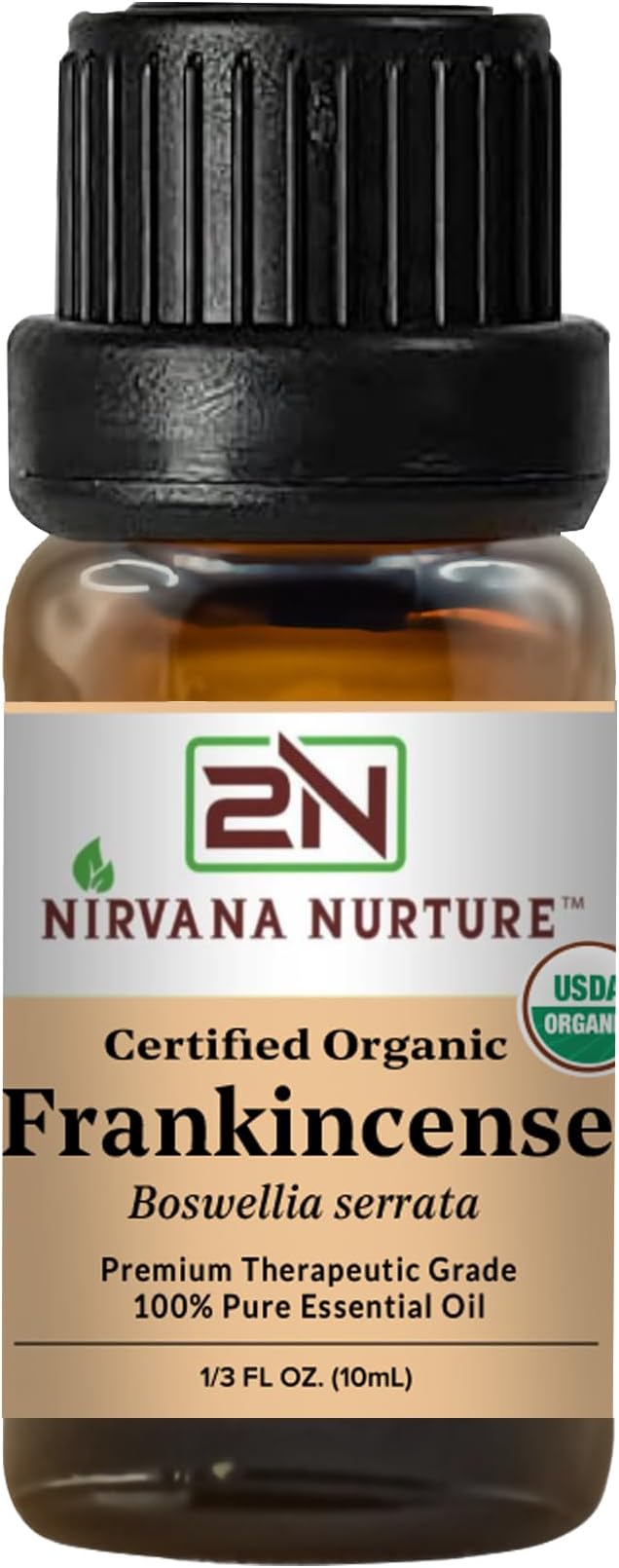 Frankincense Essential Oil USDA Certified Organic, 100% Pure Natural Premium Grade, Undiluted