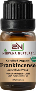Frankincense Essential Oil USDA Certified Organic, 100% Pure Natural Premium Grade, Undiluted