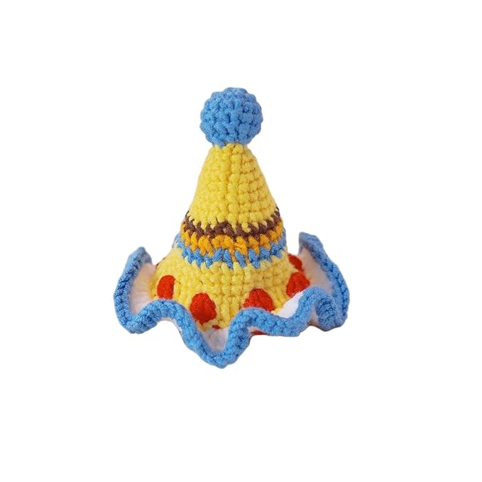 Crochet Knitting Hair Clip for Girls/Daughter, Gift for Her Birthday, Finished Handmade Wool Knitted Lovely Hat