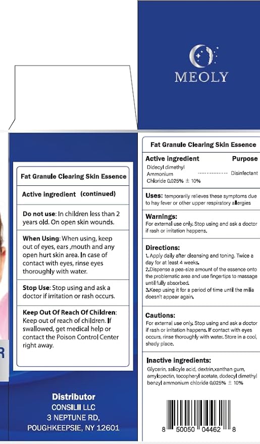 Milia Remover treatment serum, Milia Spot Treatment with Salicylic Acid Milia Acne Serum 25 ML