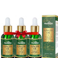 Herbishh Ginger Essential Oil for Hair Growth 30ml - Pack of 3, Non-Sticky Serum for Thicker, Strong and Glossier Hair With Dropper