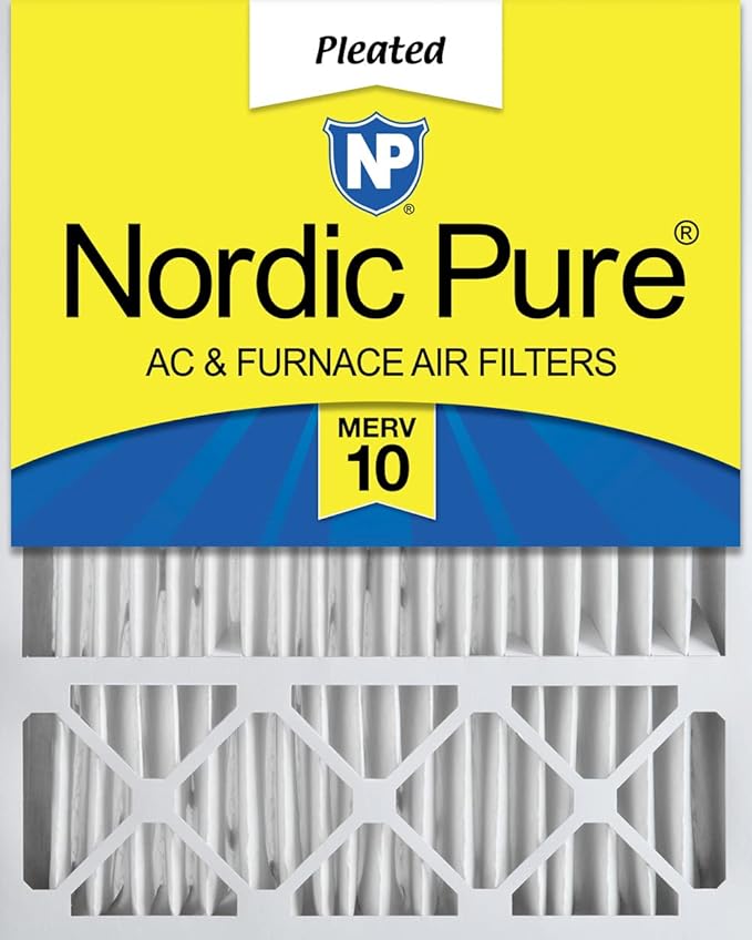 Nordic Pure 20x25x5 Honeywell/Lennox Replacement MERV 10 Air Filter 1 Pack by NordicPure