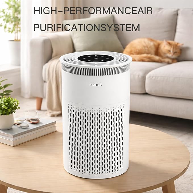 True HEPA Air Purifier 3-Stage Filtration System, 360° Air Intake, Ultra-Quiet - Image 2