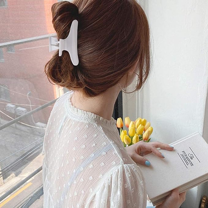 Ondder Professional Salon Hair Clips for Styling, Cutting, Coloring - Butterfly Claw Clamps and Hair Accessories for Women and Girls