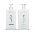 Native Cashmere & Rain Shampoo and Conditioner Contain Naturally Derived Ingredients | All Hair Types, Color & Treated, Fine to Dry Damaged, Sulfate & Dye Free - 2-Pack