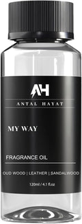 Diffuser Oil - My Way Diffuser Oil 120ml - Hotel Scent Inspired by 1 Hotel Miami Beach - Luxury Home Fragrance Blend with Lush Sandalwood, Leather & Beautiful Iris - Home Luxury Scent
