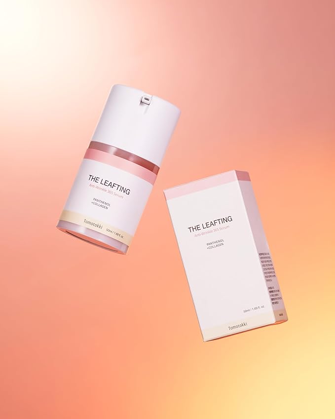 The Leafting Anti-Wrinkle 365 Serum 50ml(1.69fl oz) – Korean Skincare Essence – Glow Up – Even Tone Booster