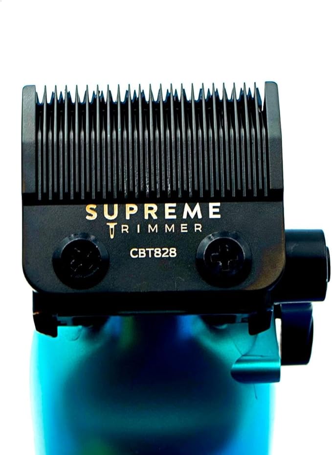 Supreme Trimmer Vader Clipper with DLC Taper Blade STC5098 | 210 Min Run Time 7500 RPM Hair Trimmer | Professional Brushless Motor Barber Clipper | Acid