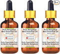 Greenwood Essential Pure Bergamot Mint Essential Oil (Mentha citrata) with Glass Dropper Steam Distilled (Pack of Three) 100ml X 3 (10.1oz)