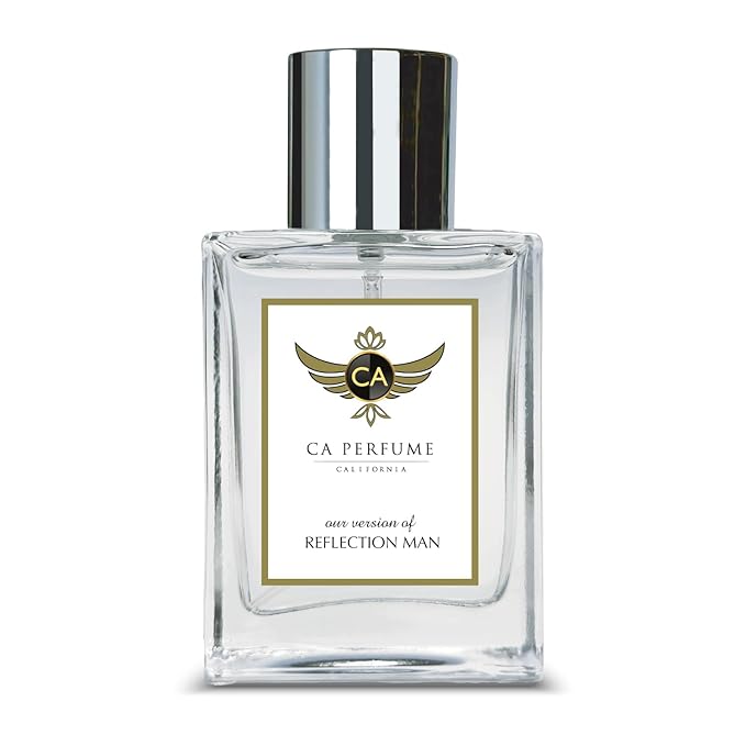 CA Perfume Impression of Reflection Man for Men Woody Floral Musk Fragrance Long Lasting Mens Cologne Eau De Parfum 1.7 Fl Oz 50ml