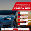RockRose 75% Premium Carbon Car Window Tint Film 20 in x 100FT 2PLY Charcoal Privacy Film UV, Heat Blocking Tint for Car or Home Adhesive Film Easy Shrink, Plotter Friendly Pro Grade