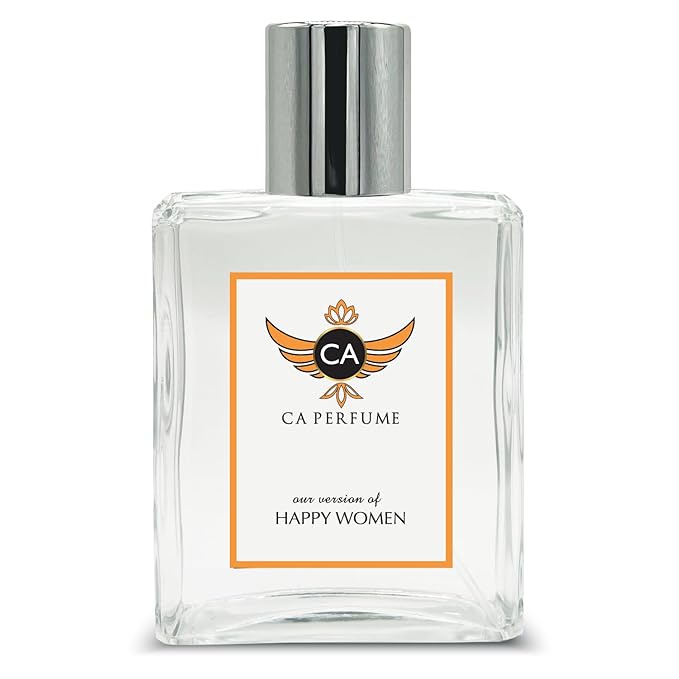 CA Perfume Impression of Happy Women For Women Fragrance Dupes Eau de Parfum Spray Bottle 3.4 Fl Oz/100ml-X1