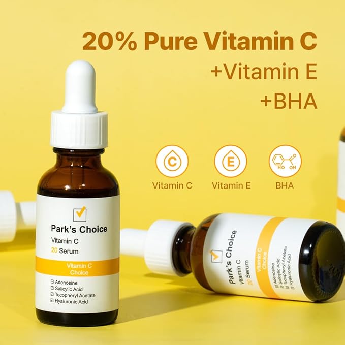 Park's Choice Vitamin C 20 Serum with Vitamin E & BHA, 1.01 fl.oz.