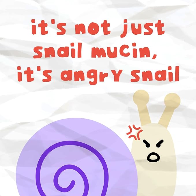 Daily Microneedle Serum "Angry Snail" – 92% Snail Mucin, Microneedle Shot 300, Cica Care, Hydration Serum, Glass Skin, Korean Beauty, 1.69 fl oz / 50ml