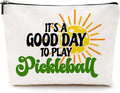 Pickleball Gifts Makeup Bag Pickleball Accessories Cosmetic Bag Pickleball Zipper Pouch Pickleball Lover Gifts for Girls Women Pickleball Fans Player Coach Sister Friend Christmas Birthday Gifts
