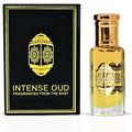 INTENSE OUD Rashid Al Layl Long Lasting Arabian Perfume Oils for Women 12ML (0.40 OZ) Fragrance Oil With Rose, Jasmine, Vetiver & Patchouli Notes - Concentrated Perfume Oil With Black Gift Box