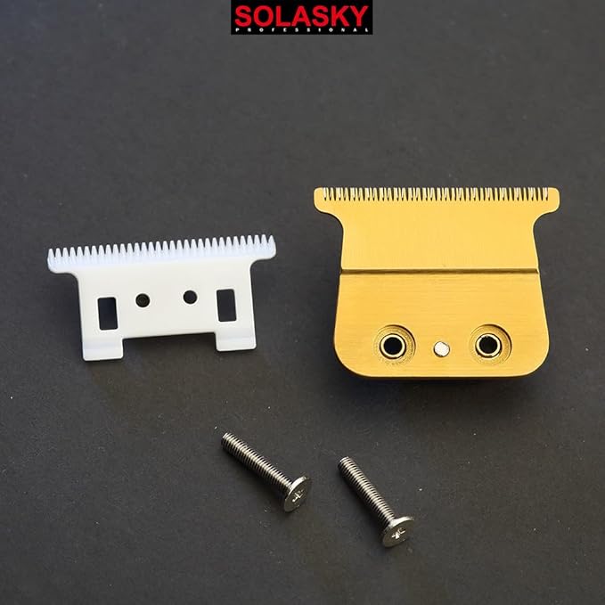 FX707 Replacement Trimmer Ceramic Blades Compatible with BaByL FX787 & FX726 Trimmer FX707Z Replacement Blades for BaByL Trimmer Blade