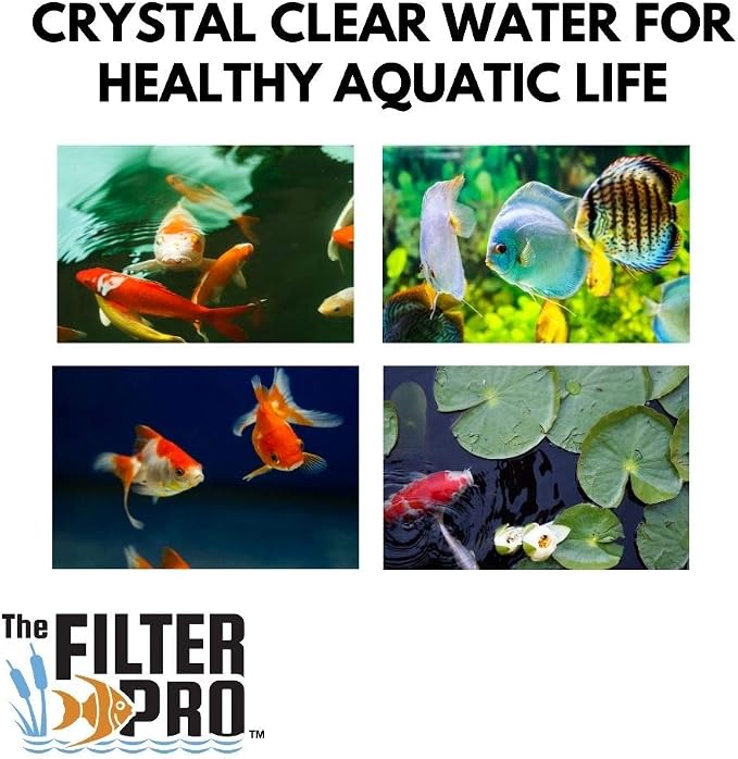 Lime Green Fine Filter Media, Koi Ponds or Water Gardens, Made in USA - Image 5
