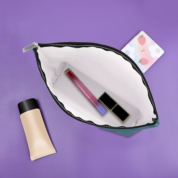 Grandma Gift from Grandchildren Makeup Bag Blue Gifts for Grandma Mother's Day Gifts for Grandma Cosmetic Bag Nana Gifts from Grandkids Grandmother Birthday Gifts from Granddaughter Travel Pouch