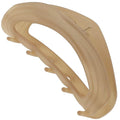 Camila Paris CP3528 French Hair Clip for Women, Beige, Girls Hair Claw Clip Jaw Fashion Durable and Styling Hair Accessories for Women, Luxury Ladies Strong Hold No Slip Grip Clamp, Made in France