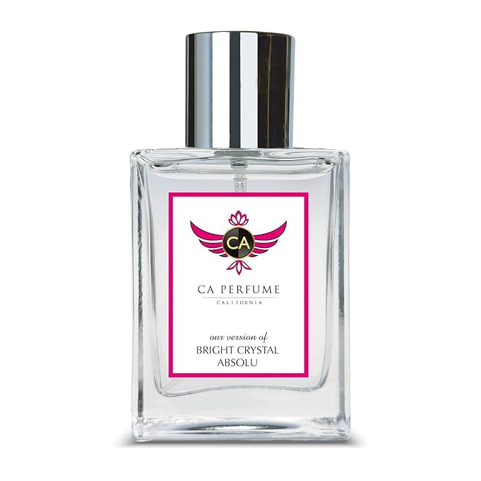 CA Perfume Impression of Bright Crystal Absolu for Women Floral Fruity Fragrance Long Lasting Perfumes for Women Eau De Parfum 1.7 Fl Oz 50ml